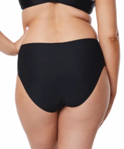 Moontide Contours High Ruched Front Pant Black -Cheap Swimweargalore Store moo7966cn.001 moontide contours high ruched front pant back