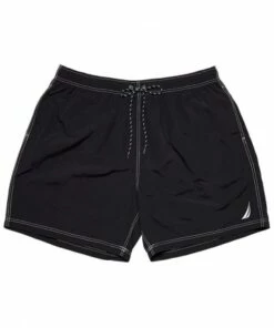 Nautica Solid Swim Short Black