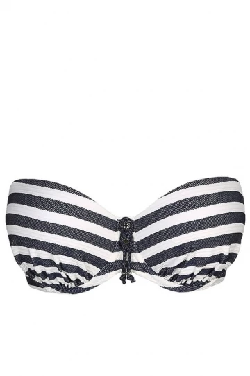 Prima Donna California E Cup Bandeau Navy/White 11 Prima Donna California E Cup Bandeau Navy/White - Image 11