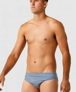 Ortc Mens Horrocks Brief Navy/White -Cheap Swimweargalore Store ortcoct 35