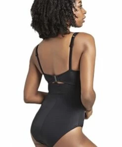 Panache Anya Riva F Cup One Piece Black -Cheap Swimweargalore Store pansw1300f.001 panache anya riva f cup one piece1