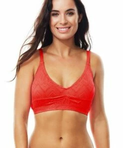 Piha Gelato D/DD Cup Underwire Tri Red