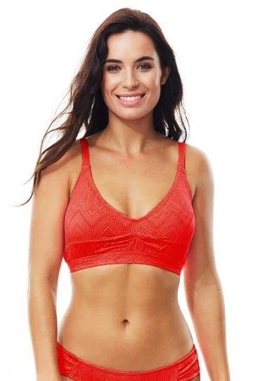 Piha Gelato D/DD Cup Underwire Tri Red 1 Piha Gelato D/DD Cup Underwire Tri Red