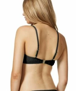 Piha Gelato Tie Front Underwire Bra Black -Cheap Swimweargalore Store pih1661gt.001 gelato underwire bra 3