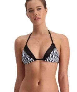 Piha Carbonado Mesh Slide Tri Black/White