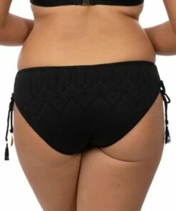 Piha Gelato Adjustable Side Pant Black -Cheap Swimweargalore Store pih2125gt.001 piha gelato adjustable side pant back