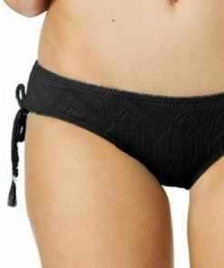 Piha Gelato Adjustable Side Pant Black -Cheap Swimweargalore Store pih2125gt.001 tieside pant 2