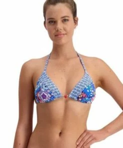 Piha Summerfest Slide Tri Blue