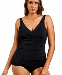 Poolproof Crossover Sheath One Piece Black