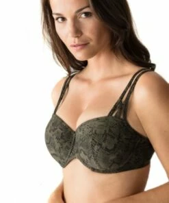 Prima Donna Freedom G Cup Balconette Olive -Cheap Swimweargalore Store prd4004416g prima donna freedom g cup balconette olive 6