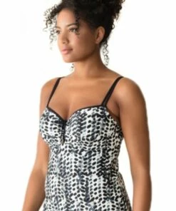 Prima Donna Coachella G Cup Tankini Separate Navy/White -Cheap Swimweargalore Store prd4004870g prima donna coachella g cup tankini separate navy white 3