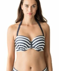 Prima Donna California E Cup Bandeau Navy/White 16 Prima Donna California E Cup Bandeau Navy/White -Cheap Swimweargalore Store prd4004917e prima donna california e cup bandeau navy white 11