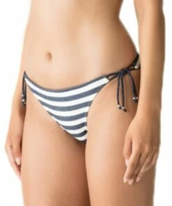 Prima Donna California Tie Side Pant Navy/White -Cheap Swimweargalore Store prd4004953 prima donna california tie side pant navy white 33