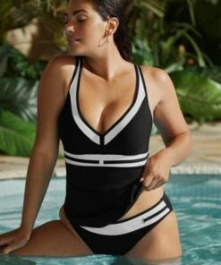 Prima Donna Istres F Cup Tankini Separate Black -Cheap Swimweargalore Store prd4008570f.001 prima donna istres f cup tankini separate2