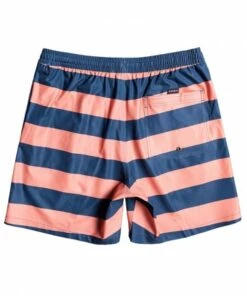 Quiksilver Mens Stripe Mystic Session 17" Boardshort Blue/White -Cheap Swimweargalore Store quieqyjv03731.997 quiksilver mens stripe mystic session 17 boardshort1 1