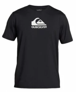 Quiksilver Mens Solid Streak Short Sleeve Suntop Ocean -Cheap Swimweargalore Store quieqywr03235.001 quiksilver mens solid streak short sleeve suntop 1 1