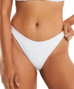 RAQ Plain 90's High Leg Brief Red -Cheap Swimweargalore Store raq201804.100 raq apparel plain 90 s high leg brief