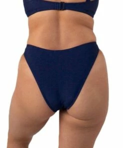 RAQ Plain 90's High Leg Brief Red -Cheap Swimweargalore Store raq201804.440 raq apparel plain 90 s high leg brief2 4