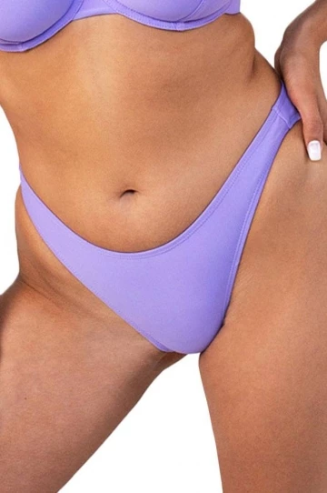 RAQ Plain 90's High Leg Brief Red 5 RAQ Plain 90's High Leg Brief Red - Image 5