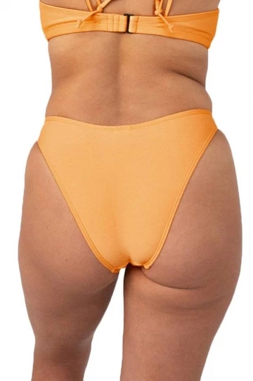 RAQ Plain 90's High Leg Brief Red 9 RAQ Plain 90's High Leg Brief Red - Image 9