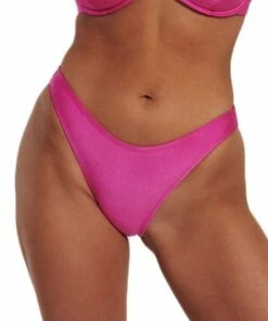 RAQ Shimmer 90's High Leg Brief Elec Blue -Cheap Swimweargalore Store raq201804c.523 raq apparel shimmer 90 s high leg brief 1