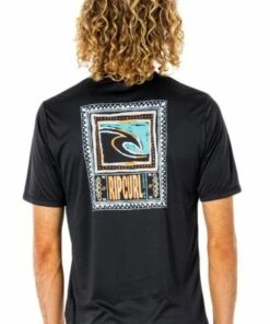 Rip Curl Mens Origins Suntop Black -Cheap Swimweargalore Store rip curl mens origins suntop 3