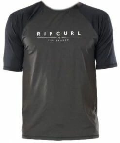 Rip Curl Mens Shockwaves Relax Suntop Black