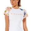 Rip Curl Sunset Waves Short Sleeve Suntop Multi