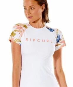 Rip Curl Sunset Waves Short Sleeve Suntop Multi