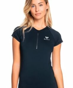 Roxy Essentials Cap Sleeve Suntop Black