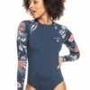 Roxy Paisley Sunset Boogie Sunsuit Indigo