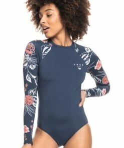 Roxy Paisley Sunset Boogie Sunsuit Indigo