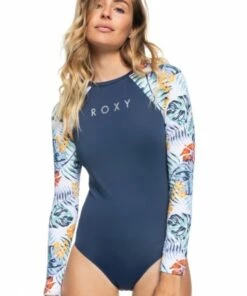 Roxy Beach Classics Sunsuit Navy/White