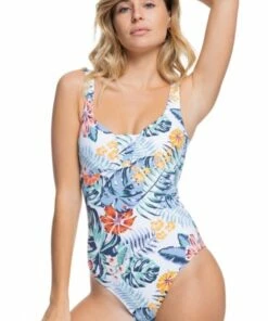 Roxy Beach Classics One Piece White/Multi