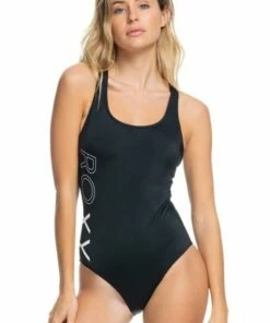 Roxy Fitness Cross Back One Piece Black