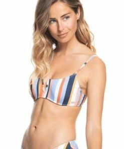 Roxy Beach Classics Stripe Underwire Top Multi