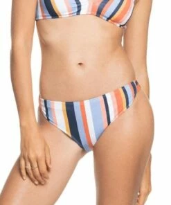 Roxy Beach Classics Stripe Bikini Pant Multi