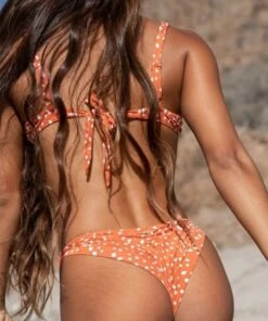 Roxy Dot Tropical Oasis Cheeky Pant Ginger Spice -Cheap Swimweargalore Store roxerjx404282.847 roxy dot tropical oasis cheeky pant2