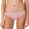 Rip Curl Navy Beach Revo Cheeky Pant Dusty Rose