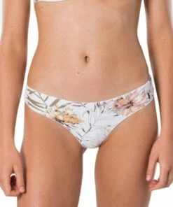 Rip Curl Playa Blanca Ruched Cheeky Pant White