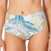 Rip Curl Tropic Sol Hi Waist Cheeky Pant Vanilla