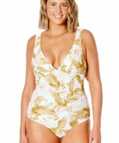 Rip Curl Namotu Full One Piece White