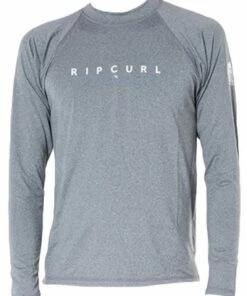 Rip Curl Mens Shockwaves Relax Suntop Black -Cheap Swimweargalore Store rpcwly3mm.020 rip curl mens shockwaves relax suntop
