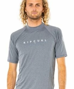 Rip Curl Mens Shockwaves Relax Suntop Black -Cheap Swimweargalore Store rpcwly3nm.020 rip curl mens shockwaves relax suntop1 1