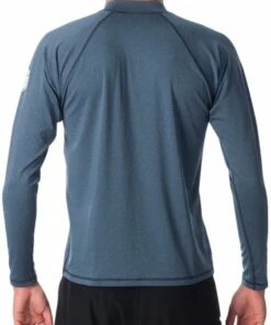 Rip Curl Mens Shockwave Relaxed Long Sleeve Rashie Black -Cheap Swimweargalore Store rpcwly7mm.440 rip curl mens shockwave relaxed long sleeve suntop1