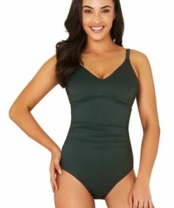 Baku Rococco D/E Cup One Piece Olive