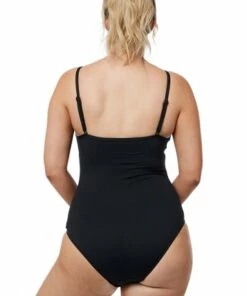 Seafolly Quilted One Piece Black -Cheap Swimweargalore Store sea10792065.001 seafolly seafolly quilted one piece back