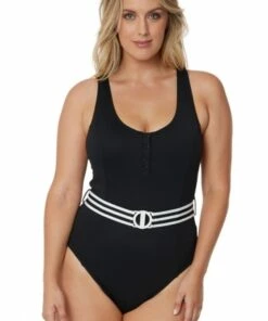 Seafolly Tank One Piece Black