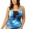 Seafolly Ocean Ombre DD Cup One Piece Blue