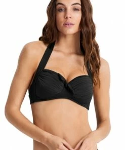 Seafolly Soft Cup Halter Black